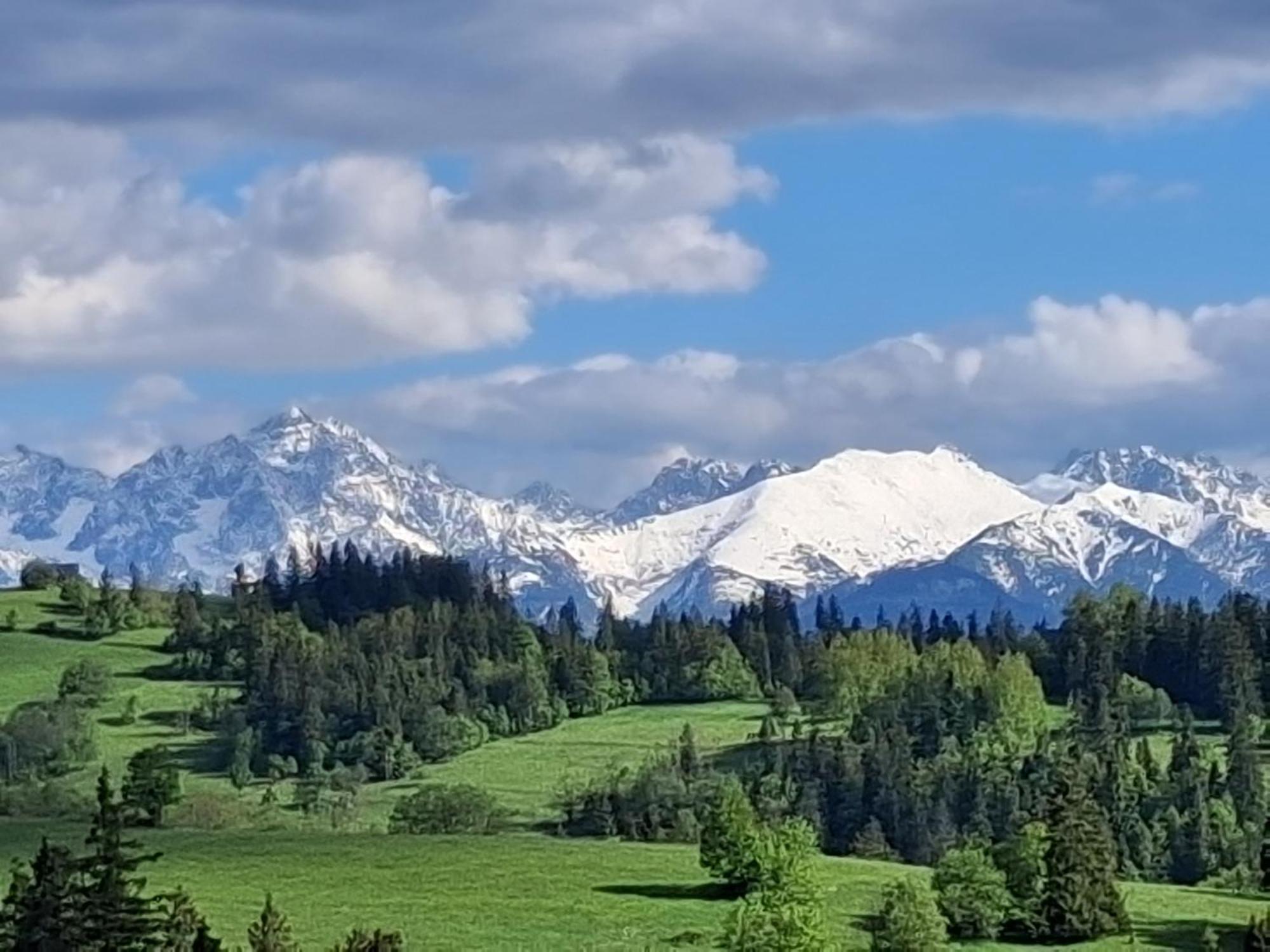 Dom Z Widokiem Na Wierchy - Panorama Na Tatry - Traditional Folk House Gliczarow Exterior photo